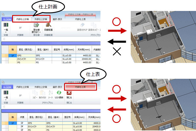 Q:仕上計画の内容を実データから再作成したい